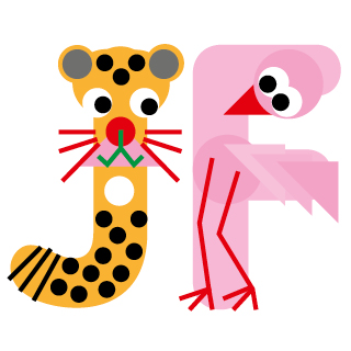 The jaguar and the flamingo